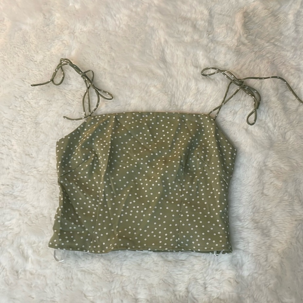 Superdown polka dot tank